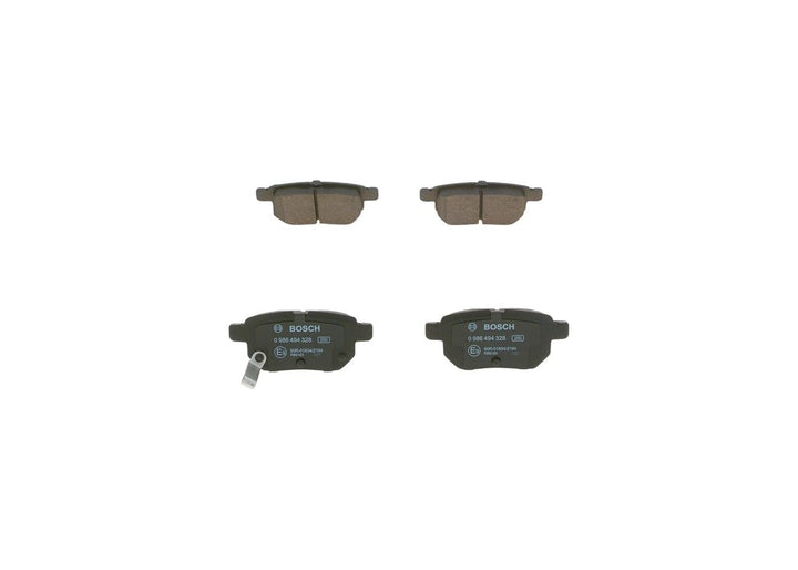 Bosch BP1218 Bremsbeläge - Hinterachse - ECE-R90 Zertifizierung - vier Bremsbeläge pro Set