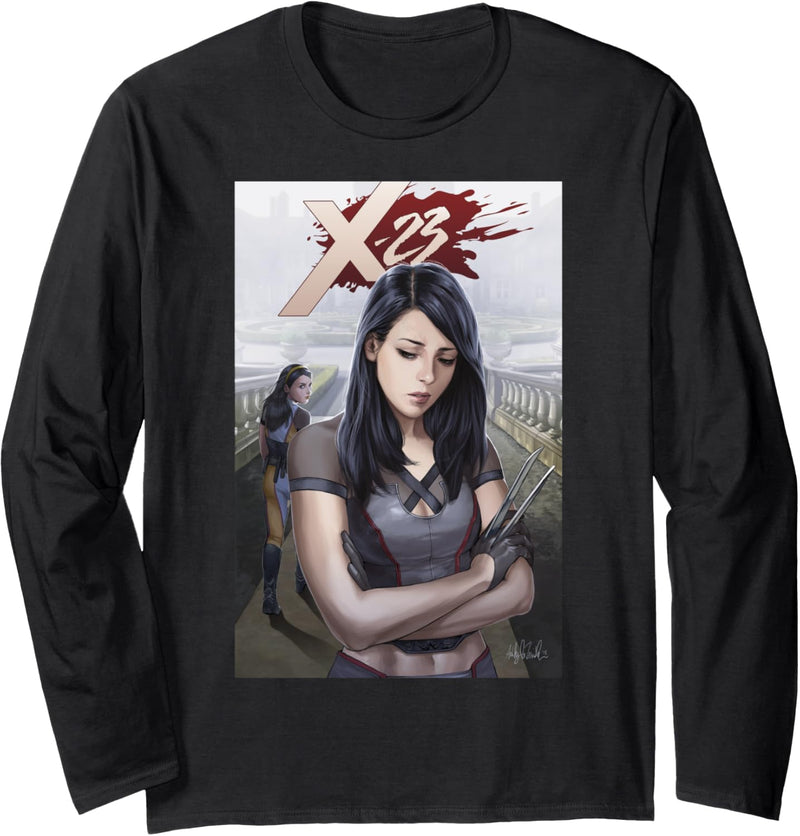 Marvel X-Men X-23 Cover Langarmshirt