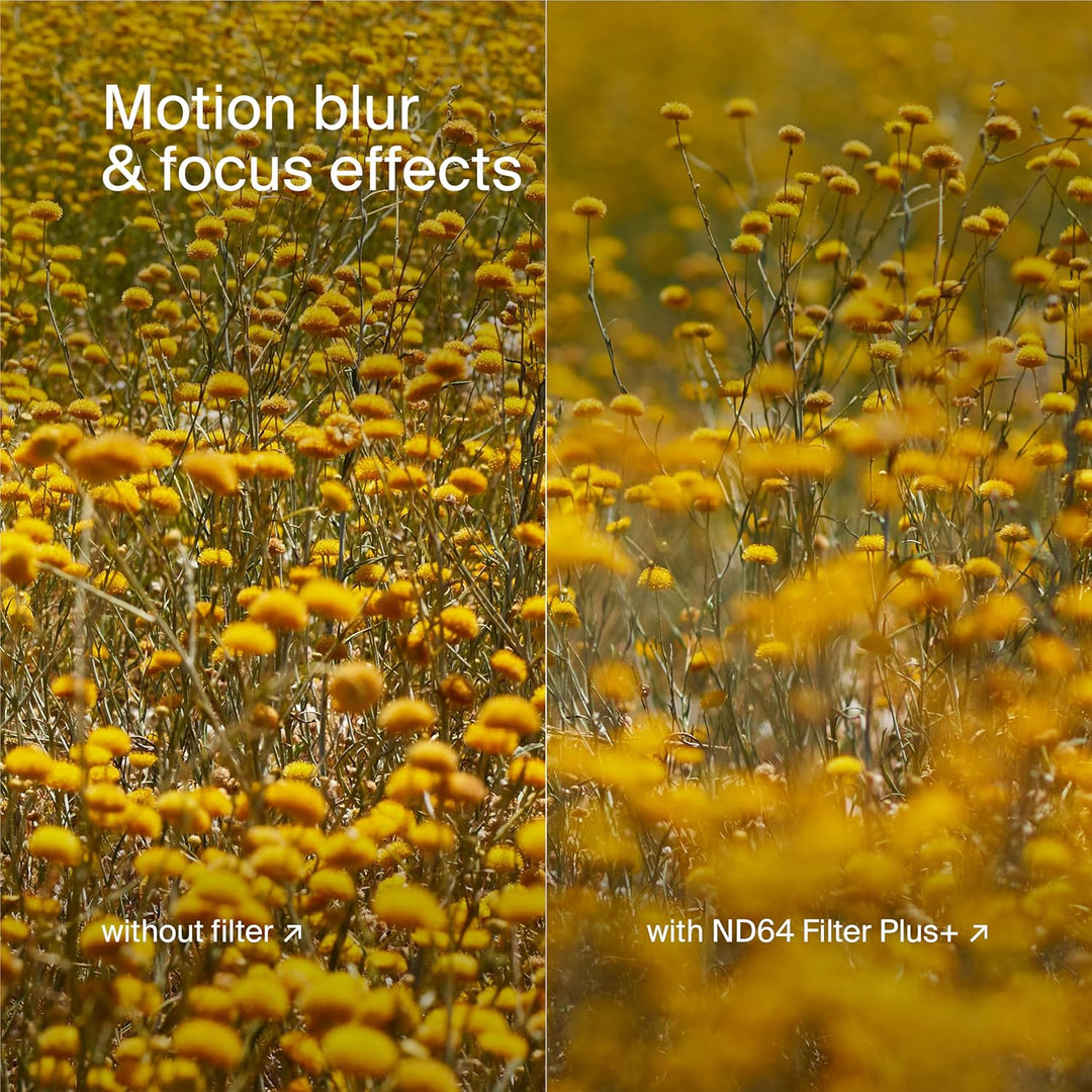 Urth 46 mm Graufilter ND64 (6 Stop) ND Filter (Plus+) 46mm, 46mm