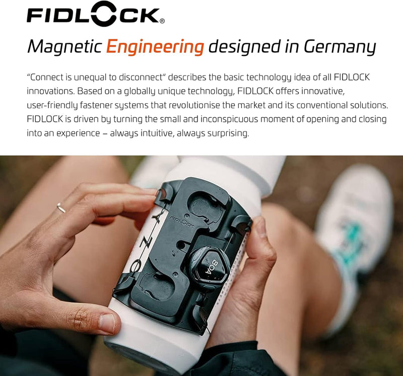 Fidlock Twist Uni Connector m. Uni Base Magnetischer Fahrrad Flaschenhalter Fahrrad Trinkflasche Fah