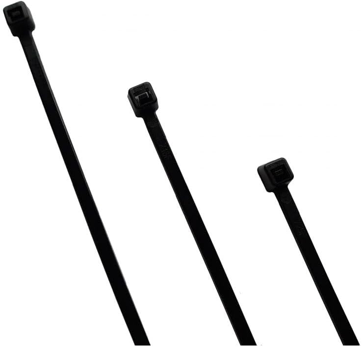 BeBo Kabelbinder UV-beständig Schwarz 7,8 x 750 mm I 100 Stück I stabil & vielseitig für den Innen &