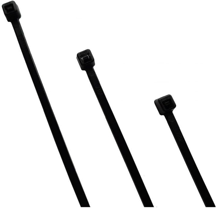 BeBo Kabelbinder UV-beständig Schwarz 7,8 x 750 mm I 100 Stück I stabil & vielseitig für den Innen &