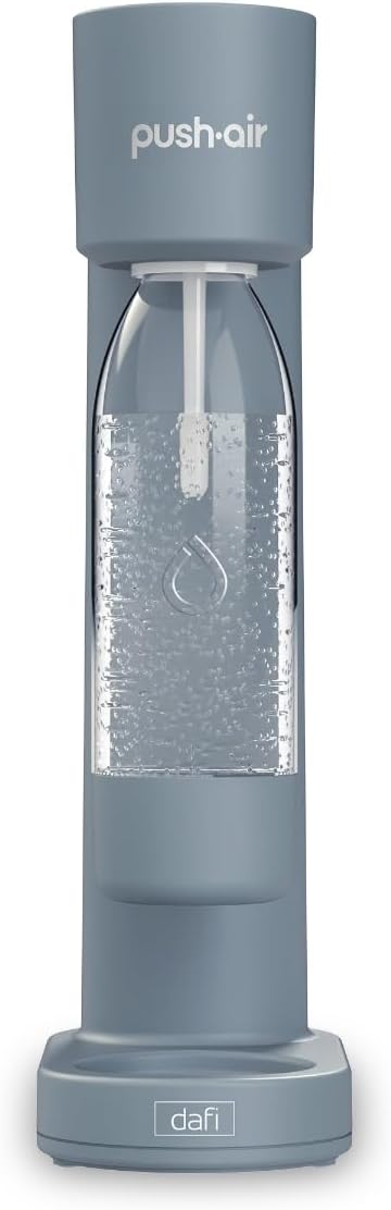 Dafi PUSHAIR Wassersäule Stahl + CO2 Kartusche + Flasche 0,7