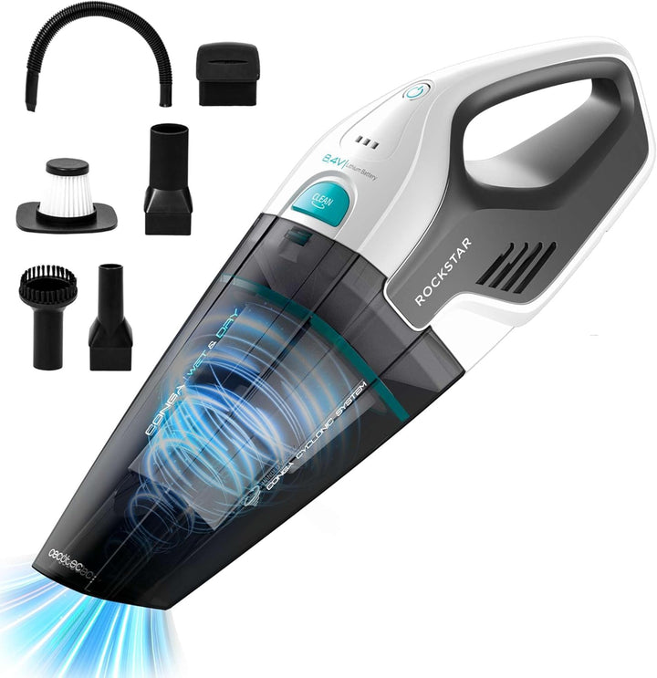 Cecotec Kabelloser Handstaubsauger Conga Rockstar Hand 8,4 V X-Treme. 50W, 4,5kPa, 8,4 V Lithium-Ion