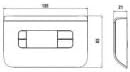 Thermostat Umwelt-COSMI ch115 Weiss, Weiss