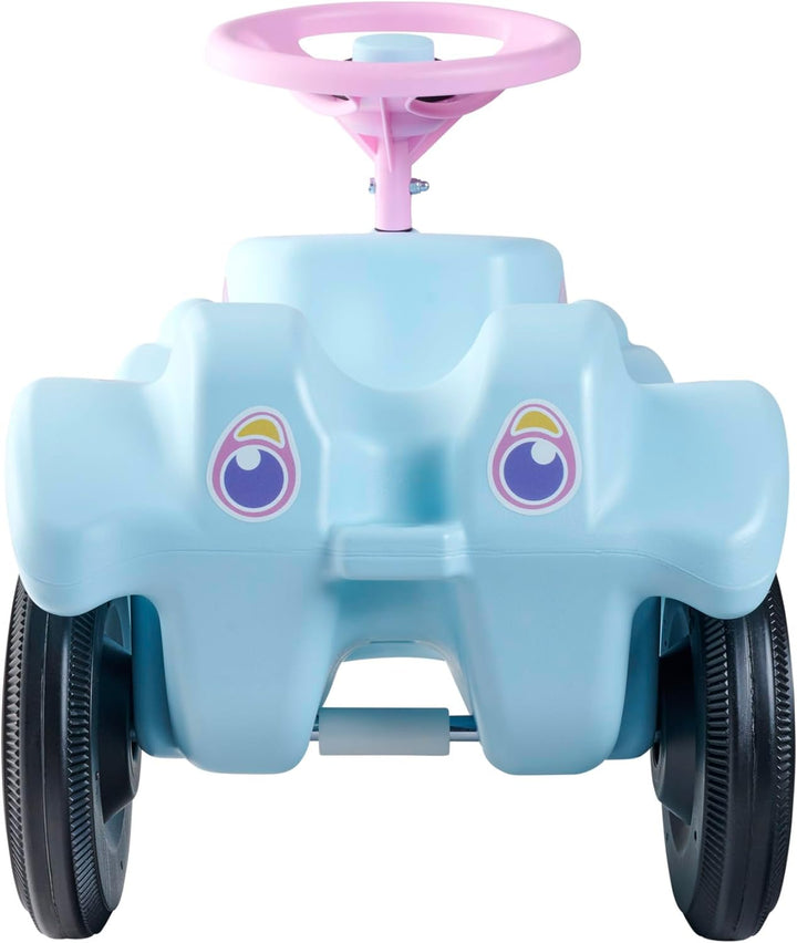 BIG-Bobby-Car-Classic Einhorn - Kinderfahrzeug mit Aufklebern im Einhorn Design, für Jungen und Mädc