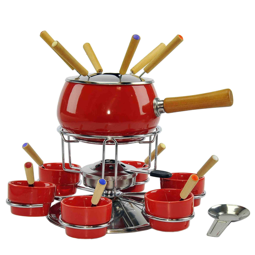 Fondue Set.23 Nagellack rot Luc