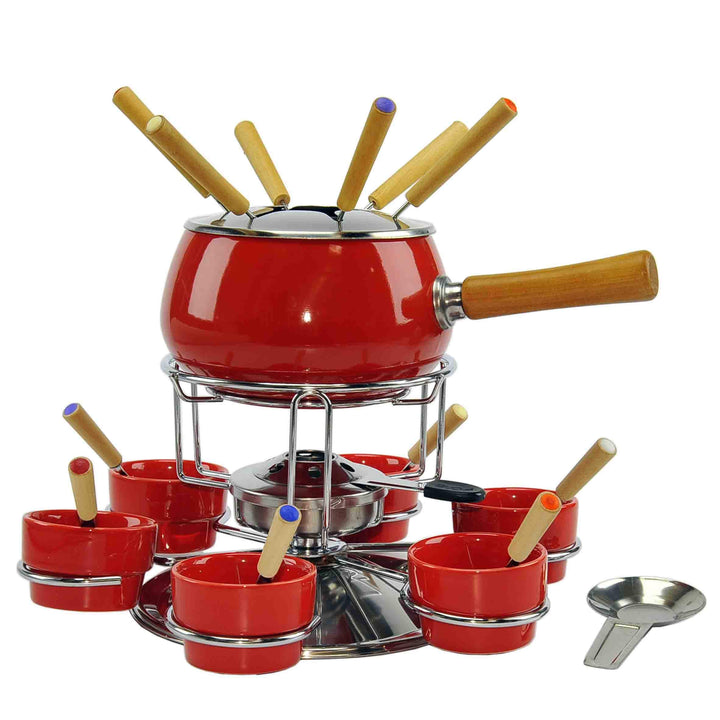 Fondue Set.23 Nagellack rot Luc