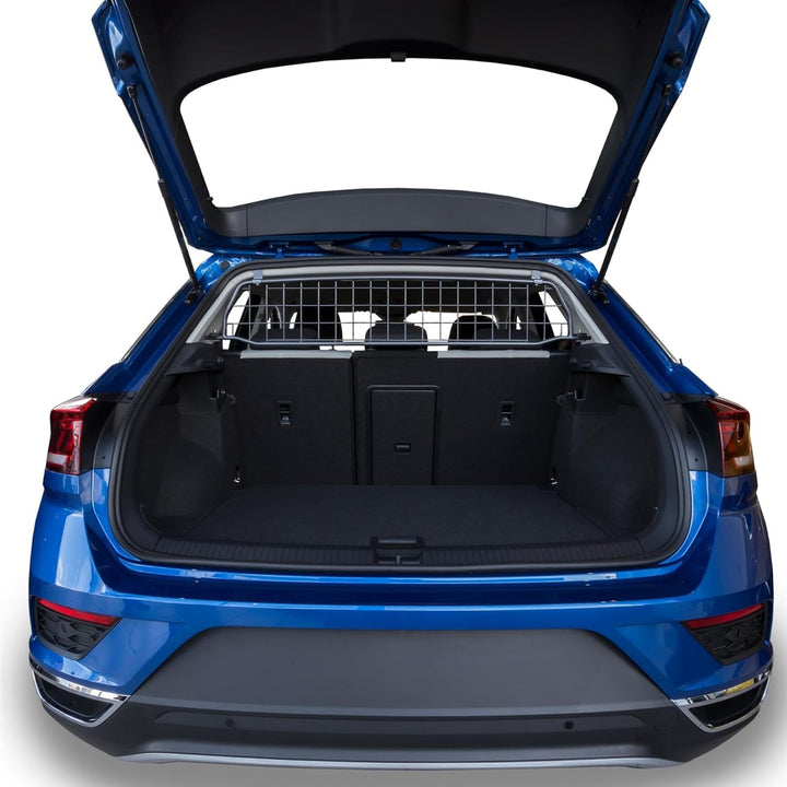Travall Hundegitter für Volkswagen T-ROC (2017-) Fahrzeugspezifisches Hundegitter, Kofferraumschutz