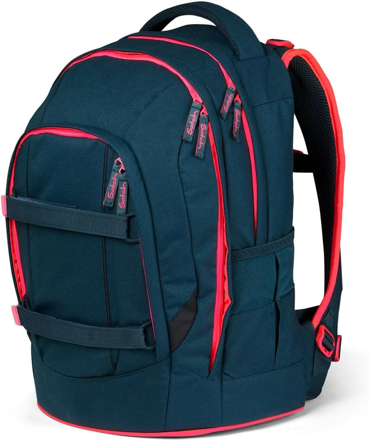 Satch Pack ab 5. Klasse ergonomisch 30L Stauraum standfest Organisationstalent 45 x 30 x 22 cm Pink