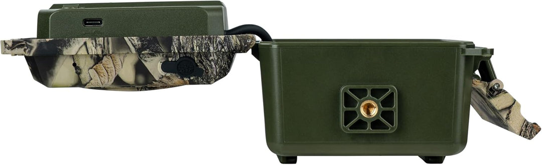 DÖRR Cloud Pro 4G Wildkamera, Überwachungskamera, 100°, Wiederaufladbar 18650, iOS & Android & Web A