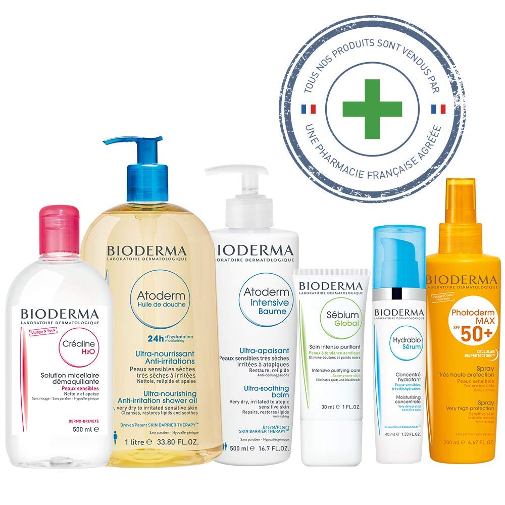 Bioderma Sebium H2O Micelle Solution 2 x 500ml