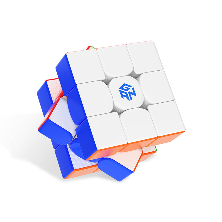GAN11 M, 3x3 Magnetic Speed Cube Stickerless Gans Magic Cube Stickerless Cube Frosted Surface(Primar