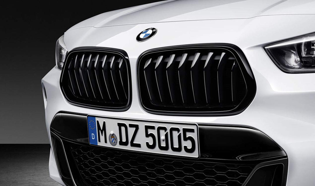 ORIGINAL BMW M Performance Kühlergrill Niere Schwarz X2 F39 links 51712455247
