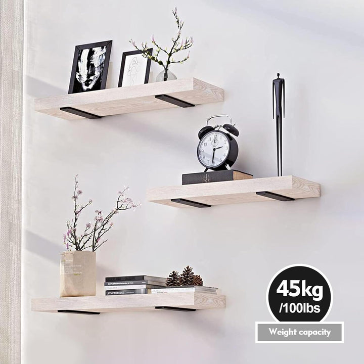 HSEAMALL 6 stück Regalhalterung Schwarz Schwerlastregal 6 Inch 15cm Wandhalterung Regal Schwerlast R