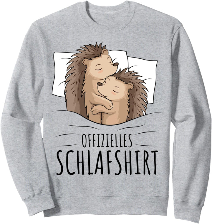Offizielles Schlafshirt Igel Sweatshirt