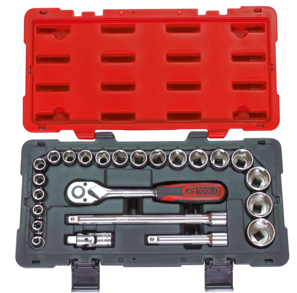 KS Tools 922.0623 Steckschlüsselsatz 23-teilig von/Zubehör Ultimate 1/2 " 23 pièces, 23 pièces