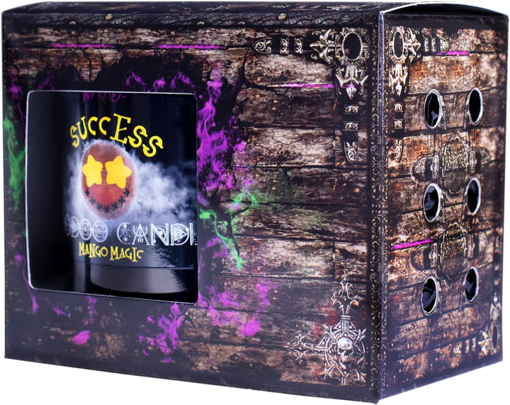 Naturally Wicked Voodoo Erfolgs Kerze | Inklusive Voodoo-Puppe und Kristallstab | Vegane Kristallzau