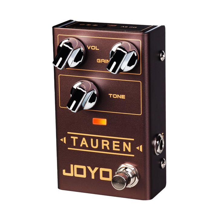 JOYO Overdrive Distortion Pedal R Series High Gain OD Clean Boost to Dist für E-Gitarren-Effekt (Tau