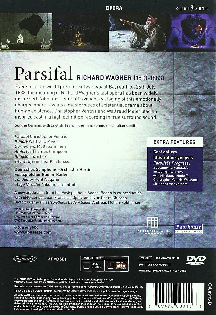 Wagner, Richard - Parsifal, DVD