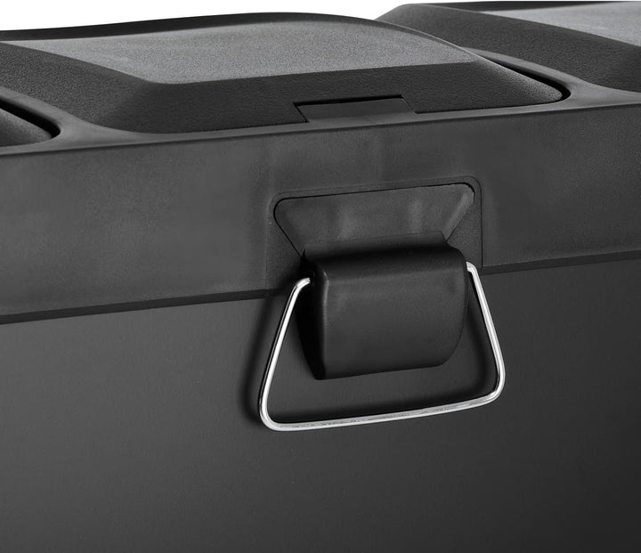 SVITA TC3X15 Treteimer 45 Liter Grau 3X 15L dreifach Abfalleimer 3er-Mülleimer Mülltrennung Küchen-E