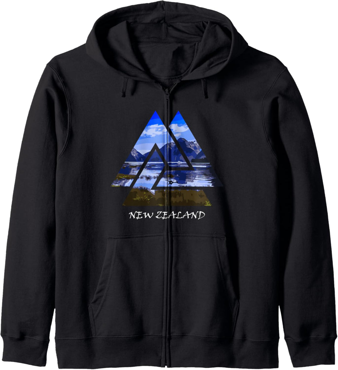 New Zealand Milford Sound Travel Kapuzenjacke