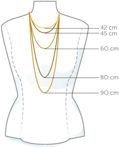 InCollections Damen-Bernsteinkette 45 cm 4 mm Kugeln bunt 5440440013850