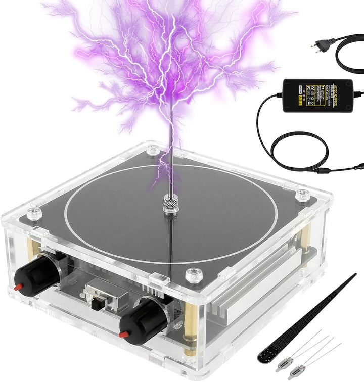 Music Tesla Coil,Tesla Coil Music Box,Musik Tesla Spule,Berührbarer Künstlicher Blitz,Lichtbogengene