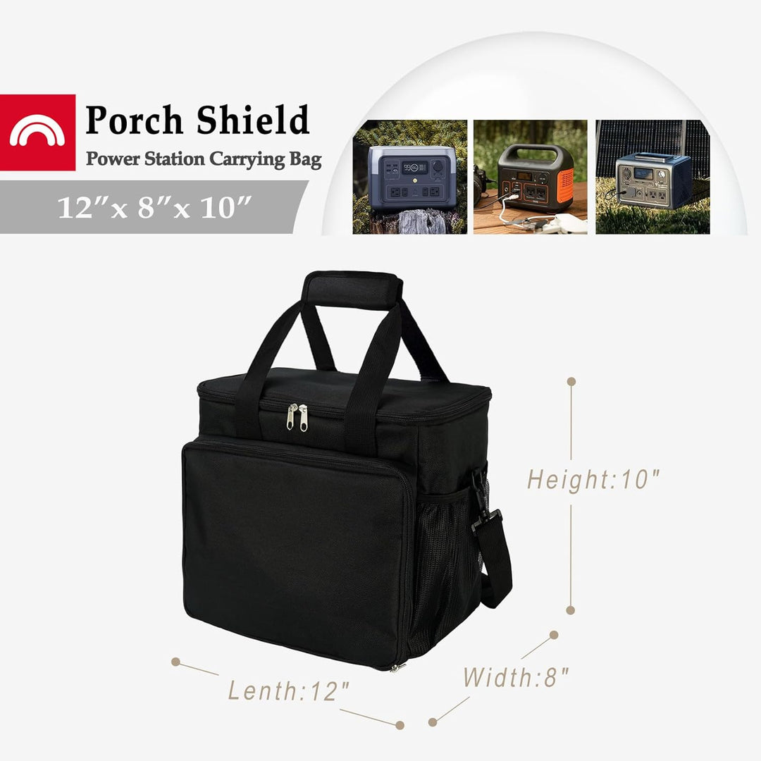 Porch Shield Tragbare Kraftstation Tragetasche für Jackery Solar Generator Explorer 500, Generatorta