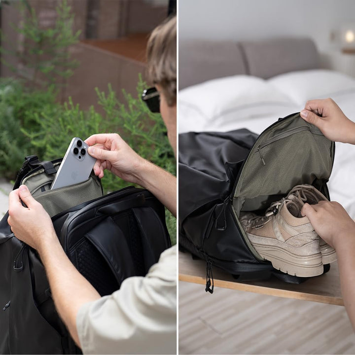 [PGYTECH] OneMo Reiserucksack, 35 l, Reiserucksack, 3 Formen, Rucksack, Umhängetasche, ausziehbar, s