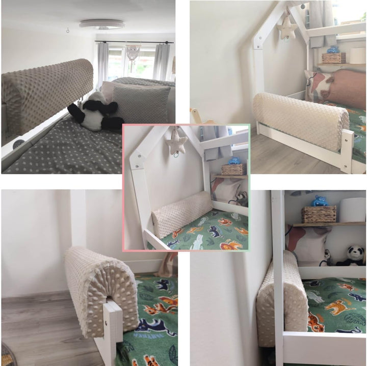 Need Sleep Bettumrandung Babybett Bettkantenschutz Kinderbett Kissen für bettumrandung Rausfallschut