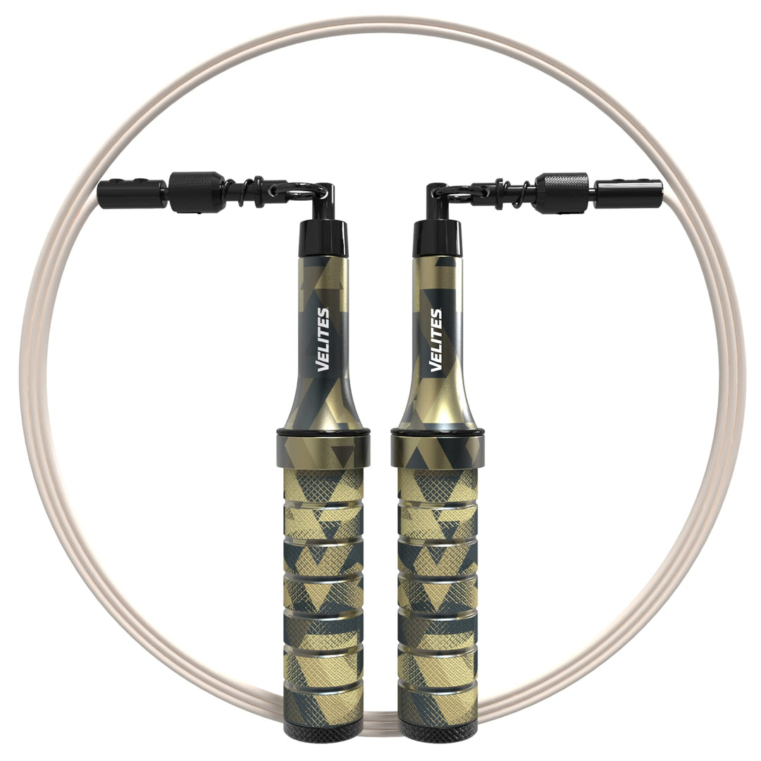 Velites Belastbares Springseil für Crosstraining, Boxen und Fitness Earth 2.0, ideal zur Maximierung