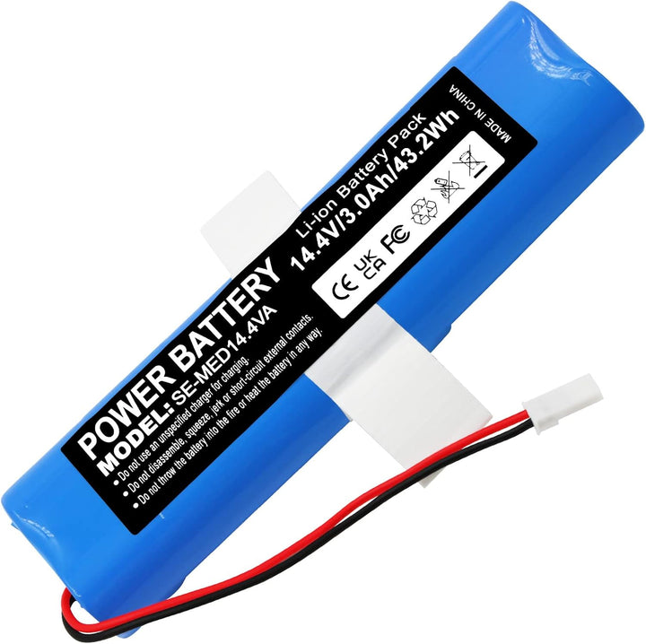 UURRPP Anwendbar für Medion 3000mAh 14,4V Li-ion Staubsauger Akku Ersatz Medion MD18500 MD18501 HJ08