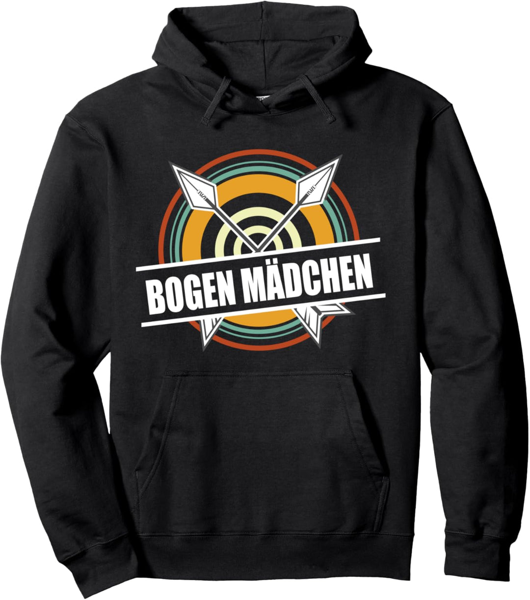 Bogenschiessen Bogen Mädchen - Bogensport Bogenschütze Pullover Hoodie