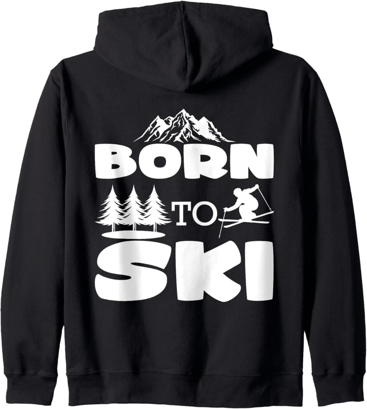 Tiroler Ischgl Winterurlaub Jetski Wintersport Skifahrer Kapuzenjacke