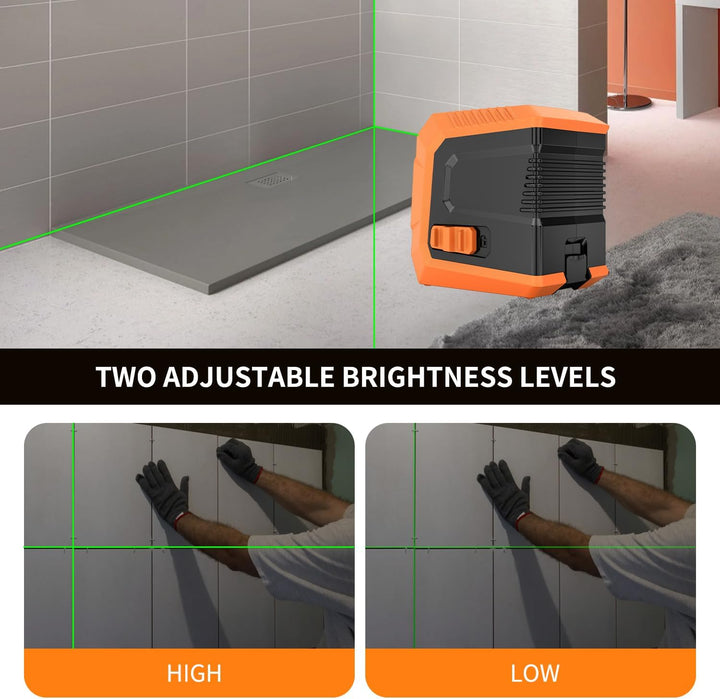 Grünkreuz-Laser, Laser-Horizontometer (automatische Ausrichtung, Helligkeitsstellung, Schutzklasse I