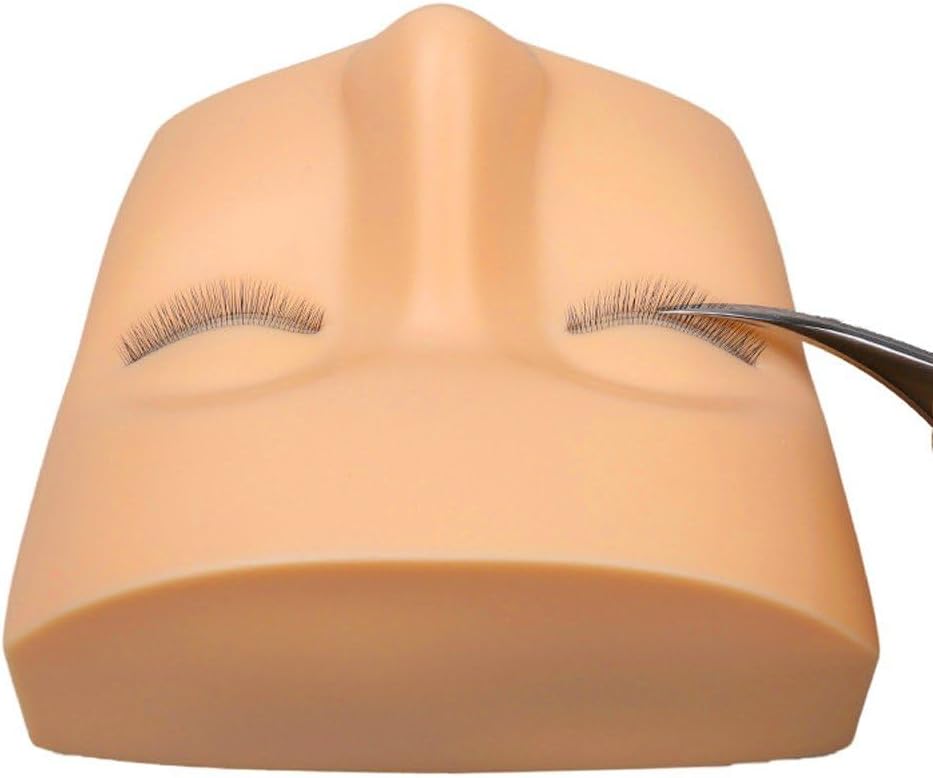 Wimpern-Mannequin-Kopf Für Wimpernverlängerung, Wimpernverlängerung, Augenlider, Make-up-übungskopf,