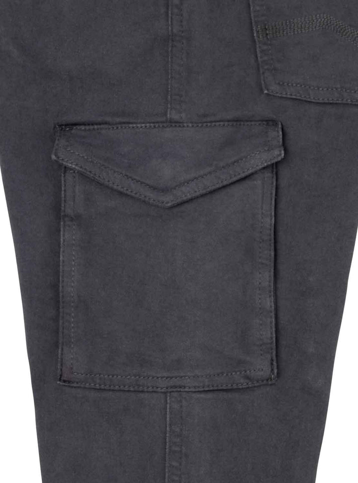 Pepe Jeans Jungen Chase Cargo Pants, Black (Washed Black)