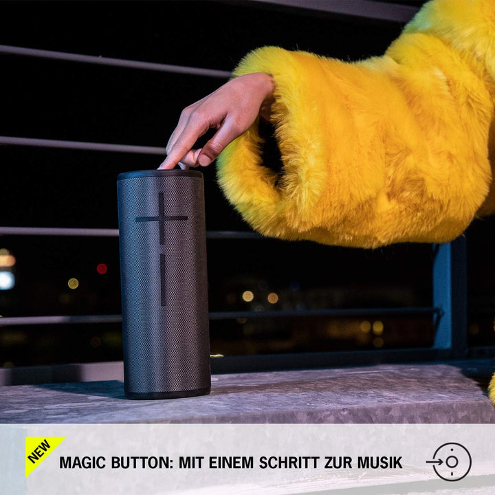 Ultimate Ears BOOM 3 Wireless Bluetooth-Lautsprecher, fetter Sound + tiefer Bass, Bluetooth, Magic B