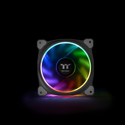 Thermaltake CL-F054-PL12SW-A Riing Plus 12 Gehäuselüfter TT Premium Edition 5 Pack mit Software RGB