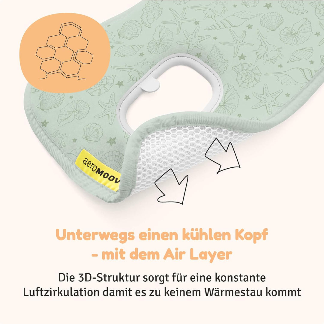 Aeromoov - Baby Sitzauflage Air Layer - Einlage Für Autositz oder Kinderwagen - Gruppe 0 - Antischwi