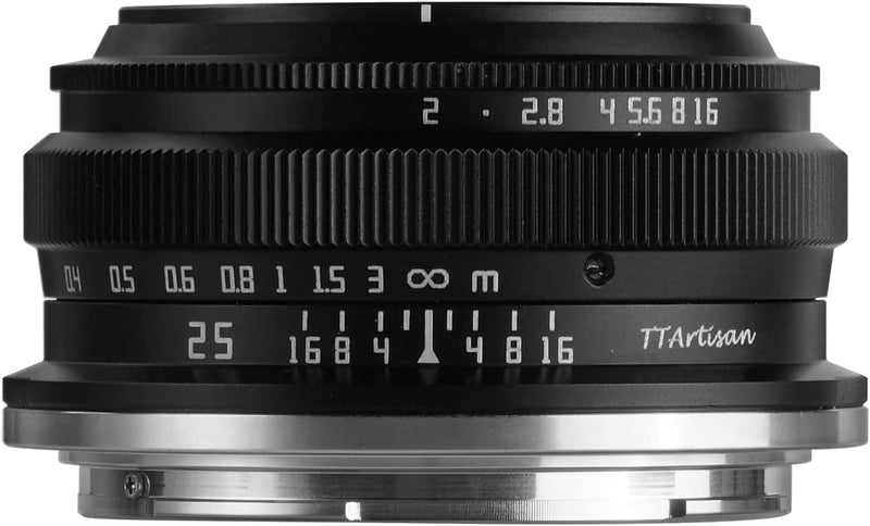 TTArtisan 25mm F2.0 APS-C Manuelles Kamera Objektiv Tragbar Kostengünstig Hochformat Menschheit Stra