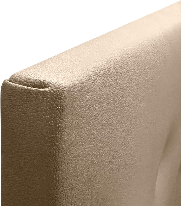 DHOME DHOMEKopfteil aus Kunstleder oder Stoff AQUALINE Glatt mit Beinen gepolstert Luxusbett (Kunstl