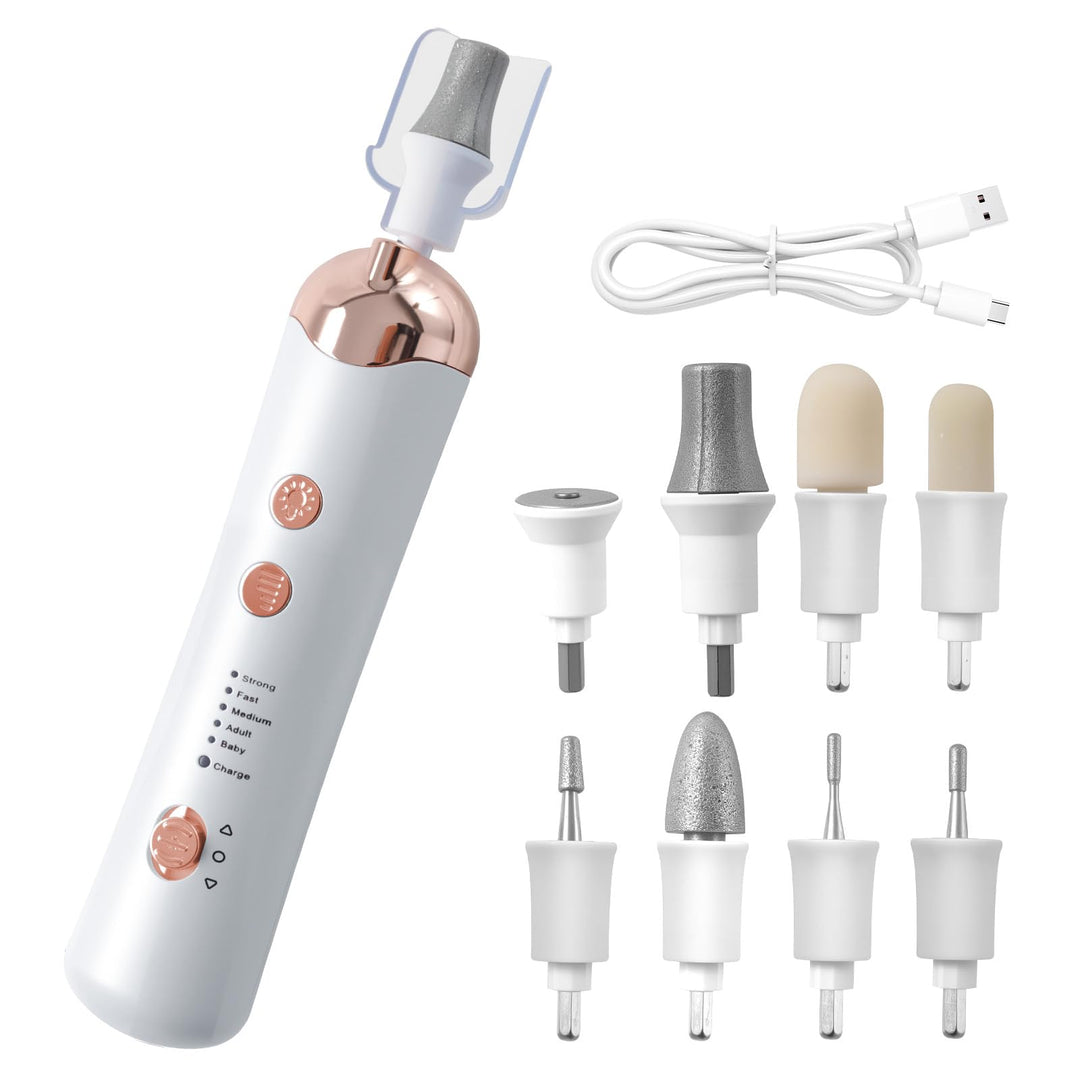 Elektrische Nagelbohrmaschine Nagelbohrer Elektrische Feile Nagelfeile Kit für Anfänger Acryl Gel Nä