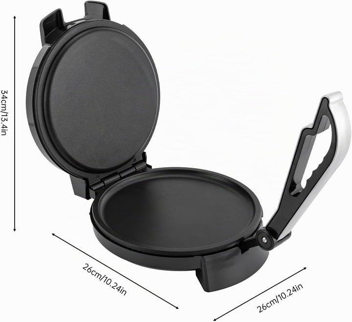 1200W Electric Fladenbrot Pfannkuchenbäcker Roti Maker Tortilla Omeletts, 220V Beidseitige Heizung,