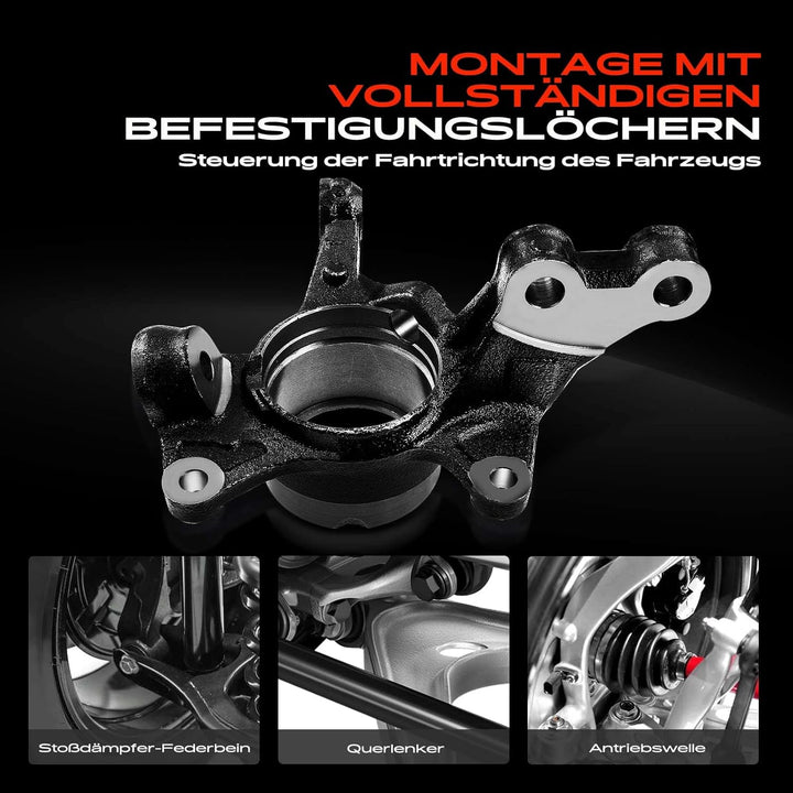 Achsschenkel Vorne Links für Punto Evo Grande Punto 199 Mito 955 ab. 2005 51776380