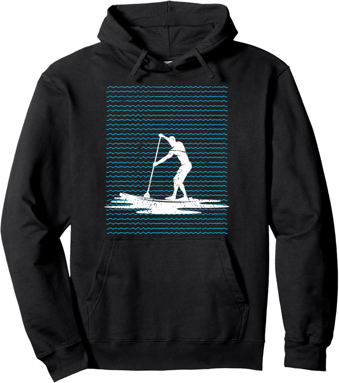 Wassersport Stand Up Paddler SUP Hobby Stand Up Paddling Pullover Hoodie