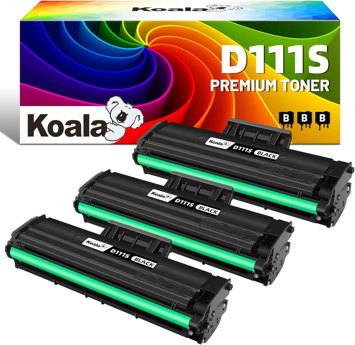 Koala Kompatibel Tonerkartusche Ersatz für Samsung 111S MLT-D111S für Xpress M2070 M2070FW M2026W M2