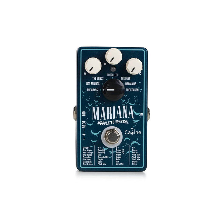 Caline CP-507 Mariana Reverbs - Moduliertes Reverb Pedal Einzelbett, Einzelbett