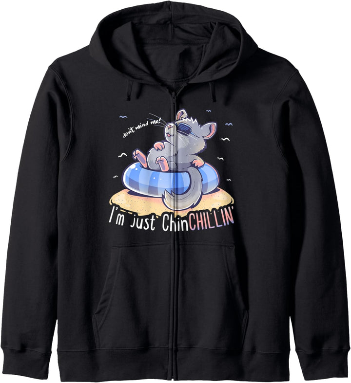 Im Just ChinCHILLIN - Niedliches Chinchilla Kapuzenjacke